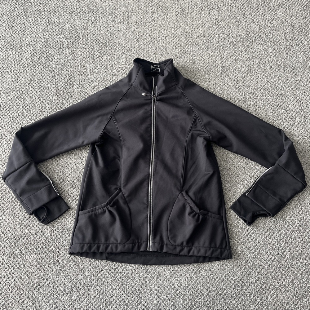 Title Nine Running Athletic Jacket. Hiking, Biking. Athlesure Black. Small. Coat
